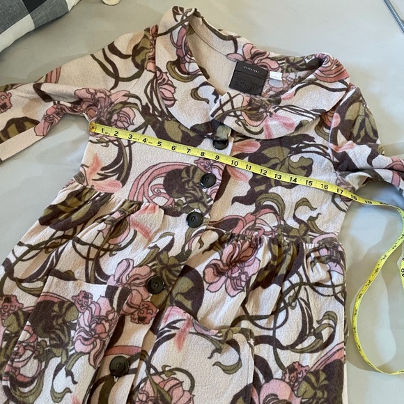 EUC Anthropologie Guinevere Merino Wool Long Sleeve Peplum Cardigan, Size M - Picture 7 of 9